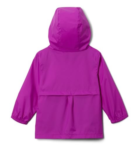 Columbia Youth Girls Switchback II Rain Jacket, Bright Plum, X-Small - Image 5