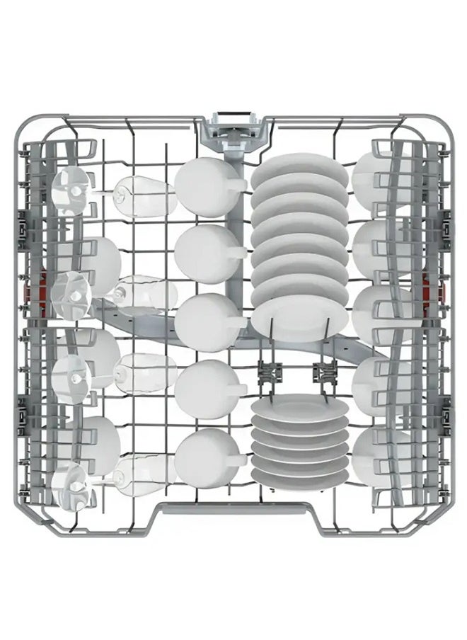 DORA Dishwasher - 12 places - 7 programs - steel - silver - DEDWV1206ASX  - Image 2