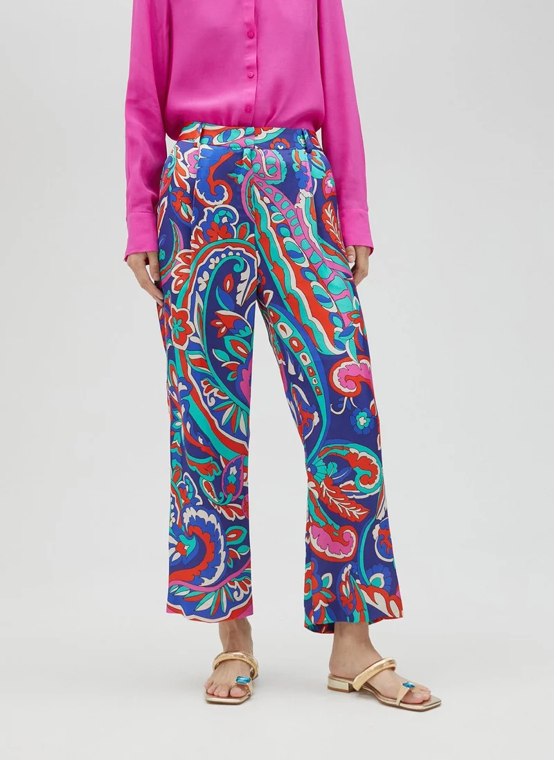 Lola Casademunt Paisley print trousers