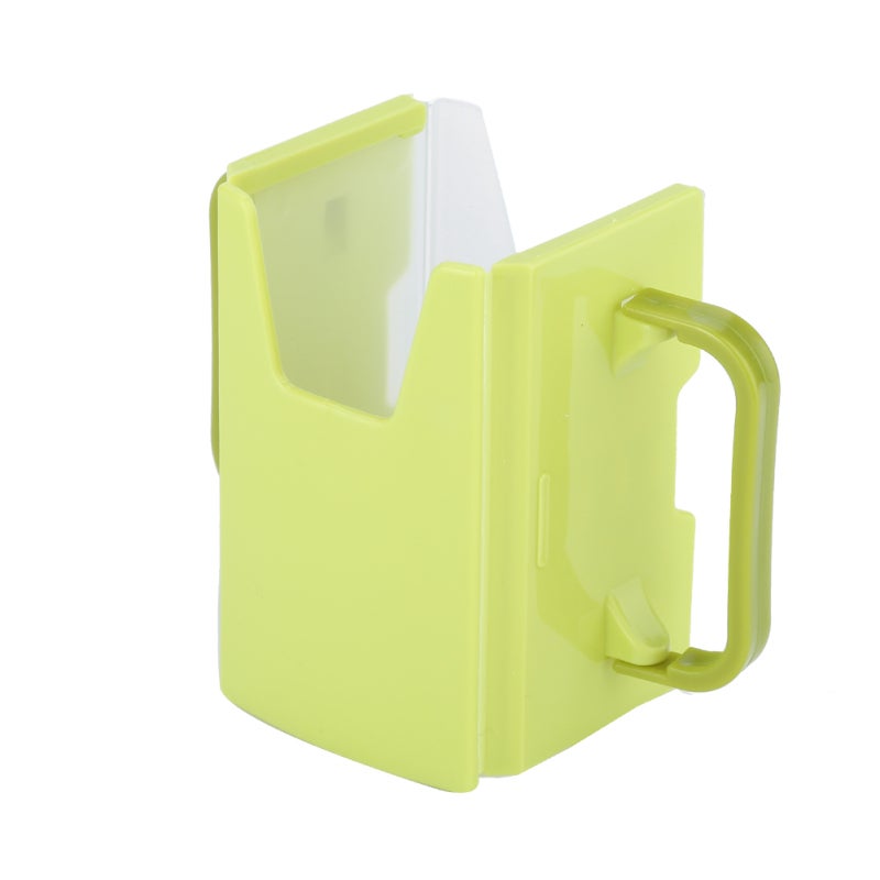 Adjustable Spillproof Milk Drink Holder with Handle for Kid Child Kitchen Tool(Green) - Image 2