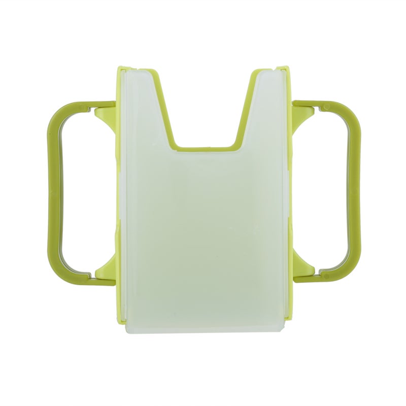 Adjustable Spillproof Milk Drink Holder with Handle for Kid Child Kitchen Tool(Green) - Image 5