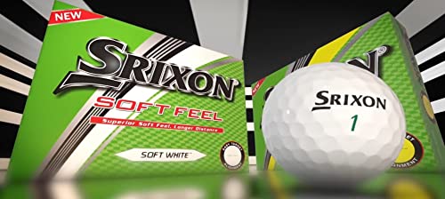 Srixon كرات جولف سريكسون سوفت فيل، صفراء (12 كرة) - Image 3