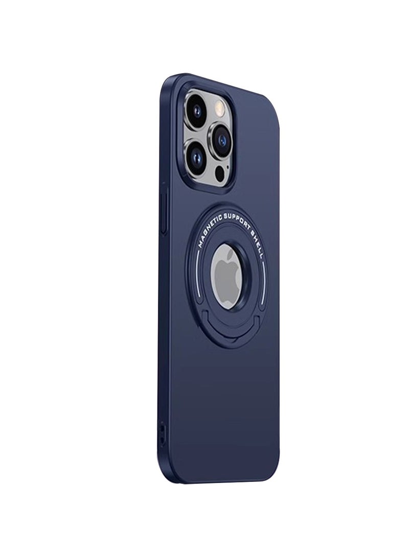 iPhone 15 Pro MagSafe Case Cover Protector Protection With Magnetic Wireless Charging Back Invisible Ring Stand Mobile Phone Holder Kickstand Cell Anti-scratch Anti-drop Shockproof Cover Accessory - Image 1