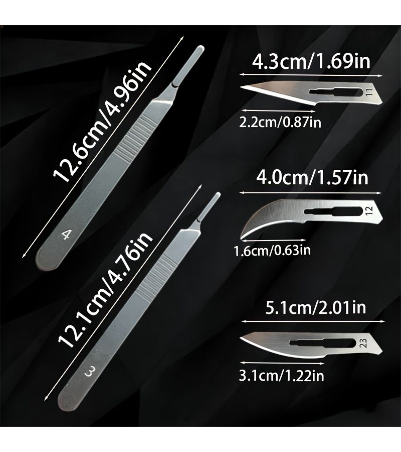 32 Piece Multifunctional Craft Carving Knife Set With 30 Replaceable Blades - Image 2