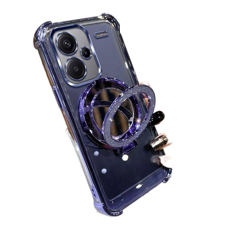 Silicone Cover Protective , Blue , , Kickstand , for Redmi Note 15 for On The Go Carry - Image 3