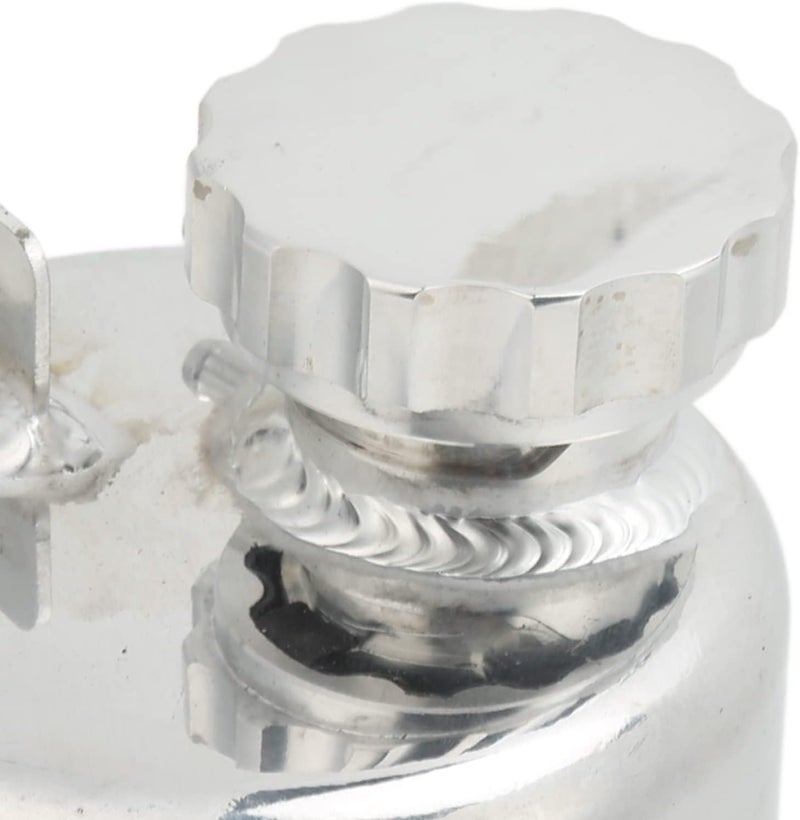 Aramox Coolant Expansion Reservoir, Radiator Coolant Expansion Water Aluminium Alloy Polished Fit for S R53 2002-2006 - Image 4
