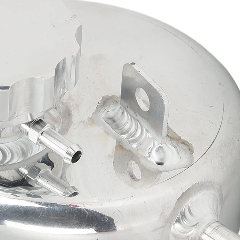 Aramox Coolant Expansion Reservoir, Radiator Coolant Expansion Water Aluminium Alloy Polished Fit for S R53 2002-2006 - Image 5
