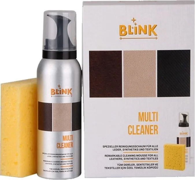 بلينك Multi Cleaner Natural Leather Textile Cleaning Foam