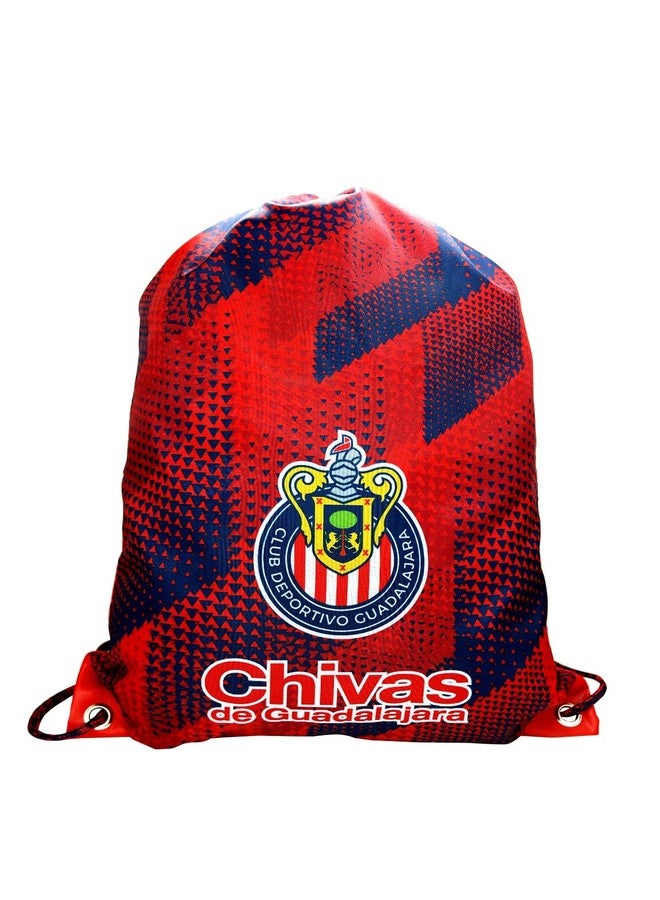 Icon Sports Chivas De Guadalajara Official Drawstring Gym Soccer Cinch Bag 04 - Image 3
