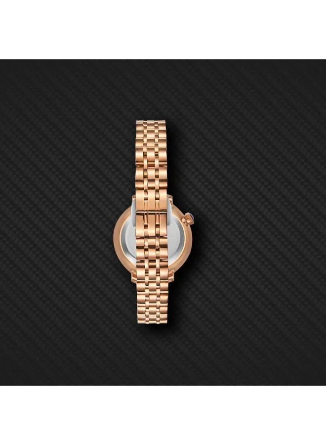 Kenneth Scott  Women's Stainless Steel Analog Watch K23518-RBKM - 30 mm for Women | Best Price UAE
