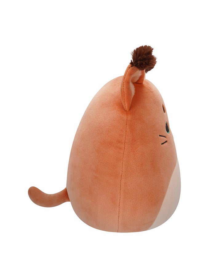 Squishmallows Little Plush 7.5 inch Ferraz Orange Caracal Cat Officially Licensed Kellytoy Plush Toy Colorful Soft Gift for Kids Girls & Boys Washable Squishy Stuff Toy Multicolor All Age  - Image 3