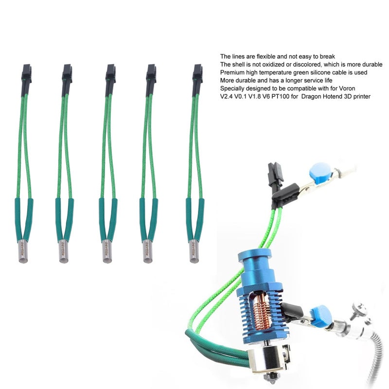 65 واط سخان خرطوشة تسخين سريع 350 درجة مئوية لطابعة ثلاثية الأبعاد V2 4 V0 1 3D ملحقات Hotend - Image 3