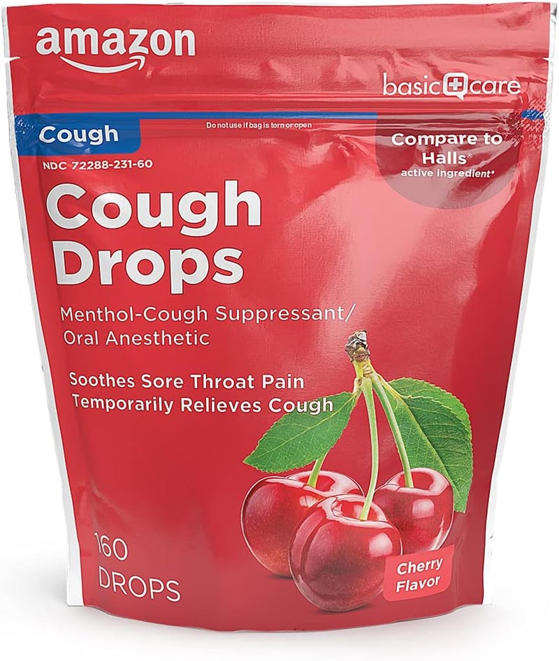 Care Cherry Cough Drops 160 count Previously SoundHealth - Image 1