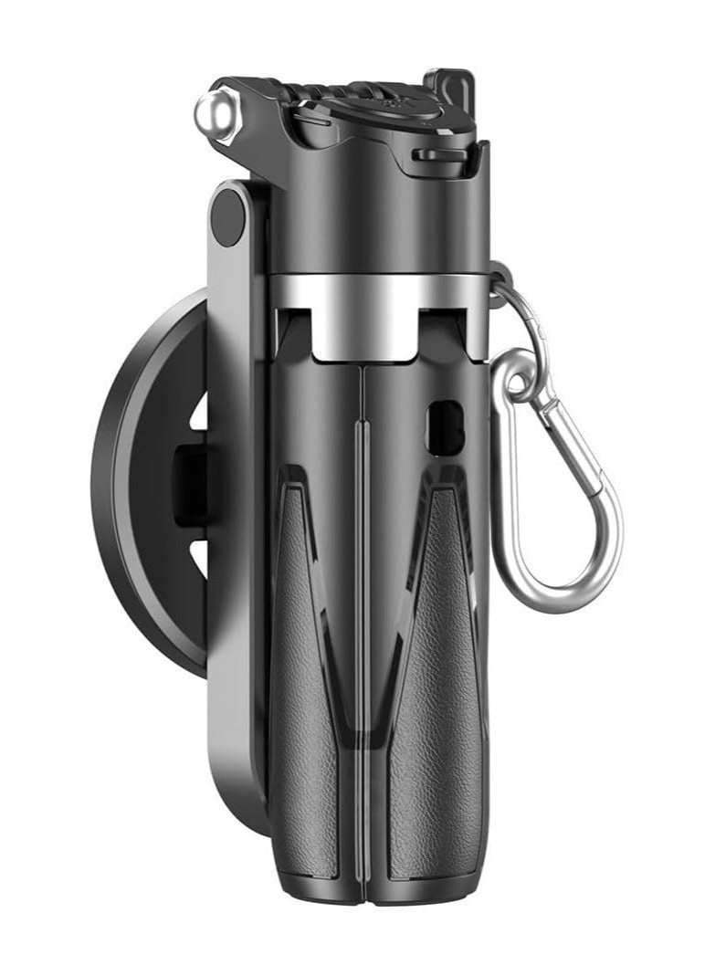 Magnetic Selfie-Stick Tripod  Extendable Phone Tripod with Remote Control & Fill Light Portable Design Universal Compatibility - Image 1