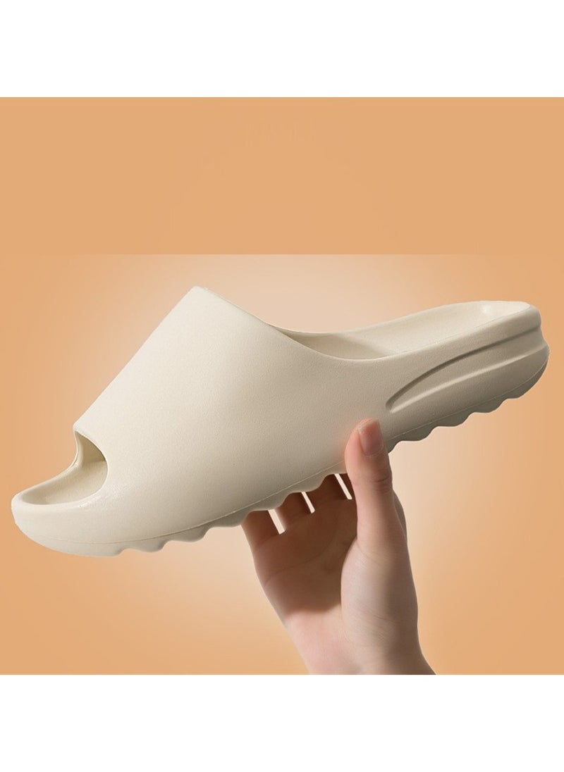 Coconut Slippers Home Bathroom Bath Non-slip Slippers White