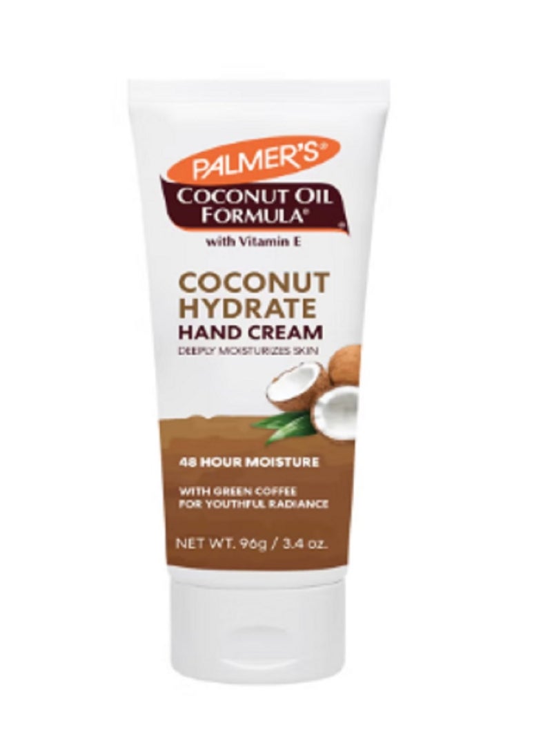 كريم مرطب لليدين بتركيبة زيت جوز الهند من بالمرز، 3.4 أونصة