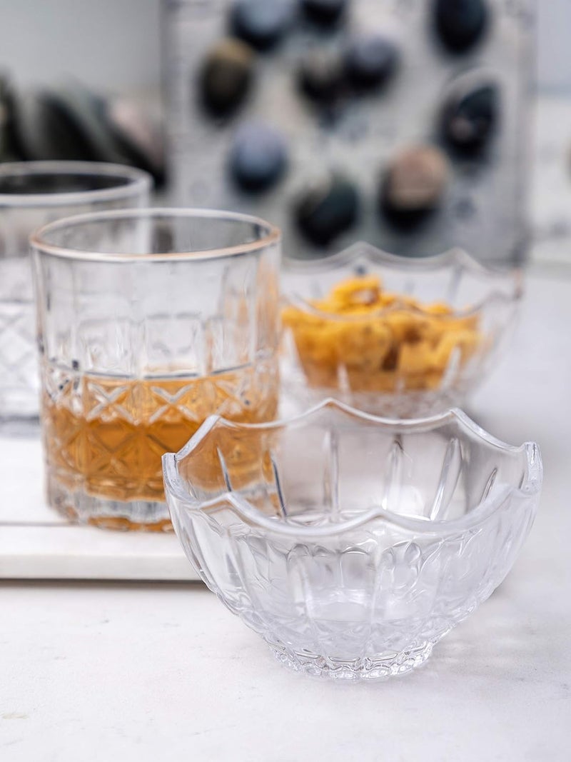 Goodhomes Glass Tumbler Set with Bowls Set of 8 pcs - Image 1