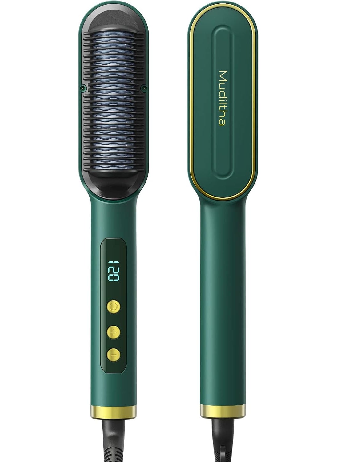 Bvcewilty Hair Straightening Brush Negative Ion Hair Straightener Styling Comb Suitable for Quick Emergency Styling Software Upgrade More Convenient Operation Help You Solve Frizzy Hair 