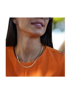Fayrouz Jewellery 14K Gold Plated Snake Chain Necklace for Women  - Image 2