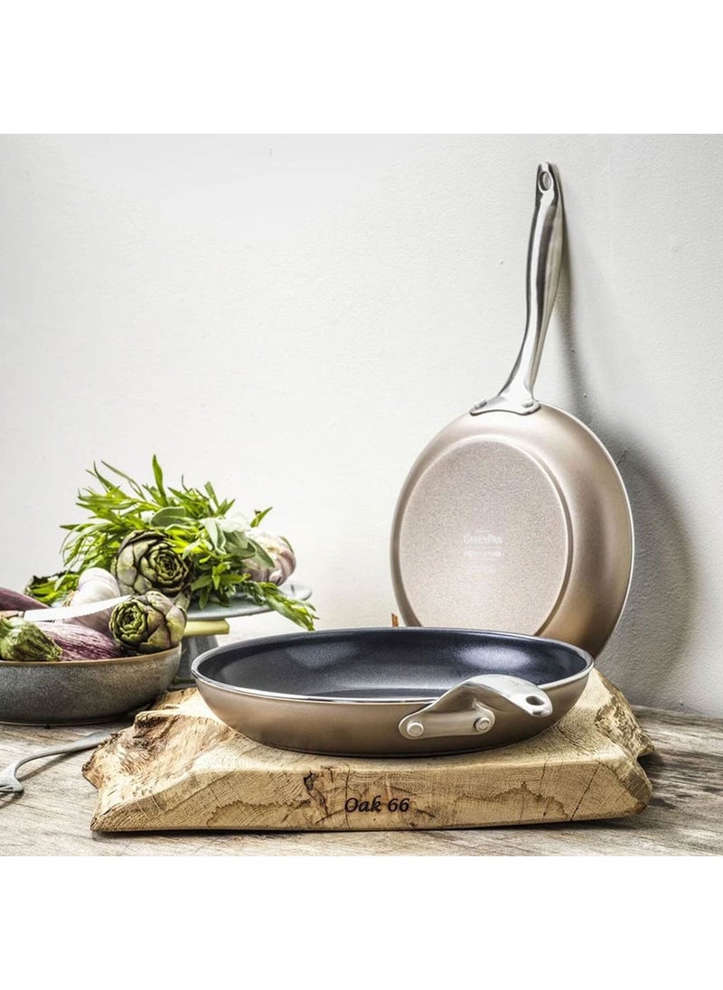 Greenpan Royal 2-Piece Pan Set 24-28CM Rose  - Image 4