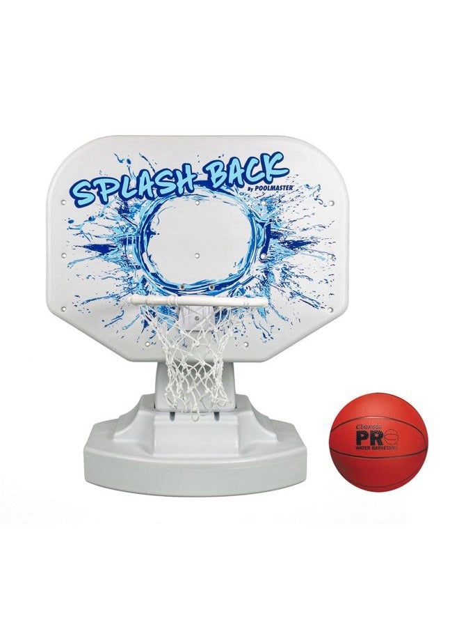 Poolmaster 72820 Splashback Poolside Basketball Game, Blue - Image 1