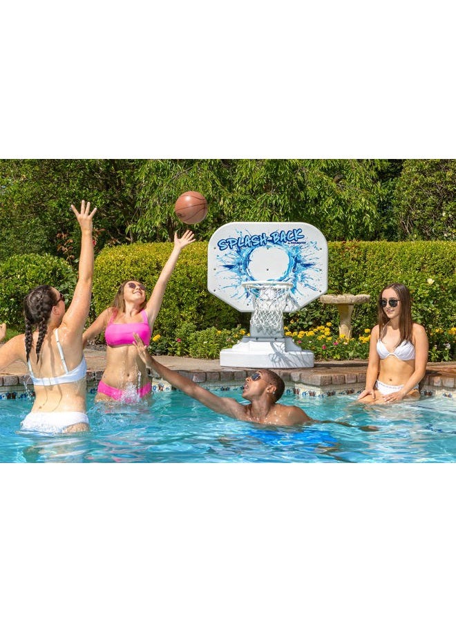 Poolmaster 72820 Splashback Poolside Basketball Game, Blue - Image 5