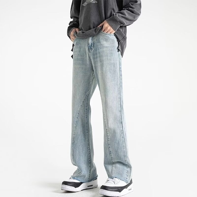 Unisex Casual Daily Denim Jeans - Image 2