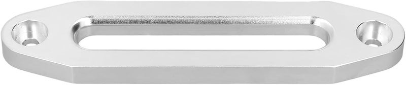 Aluminum Hawse Fairlead 10in for 8000-15000lb Winch, Synthetic Rope Compatible Anti - Binding Winch Fairlead with Smooth Edges for ATV UTV Side by Side (Silver) - Image 4