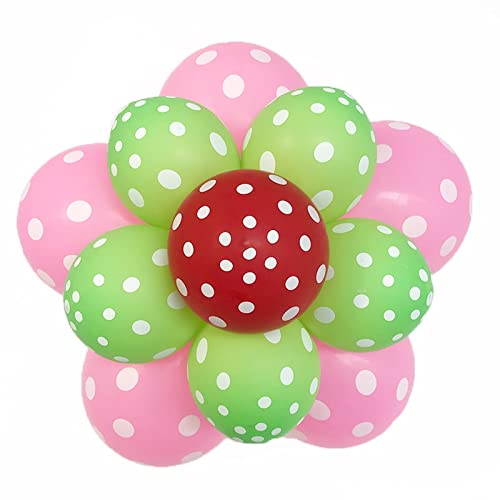 SOI Portable Reusable Flower Shape Balloon Clips Holder for Wedding Event Decorations Birthday Party Decoration Supplies (Pack of 24) - Image 2