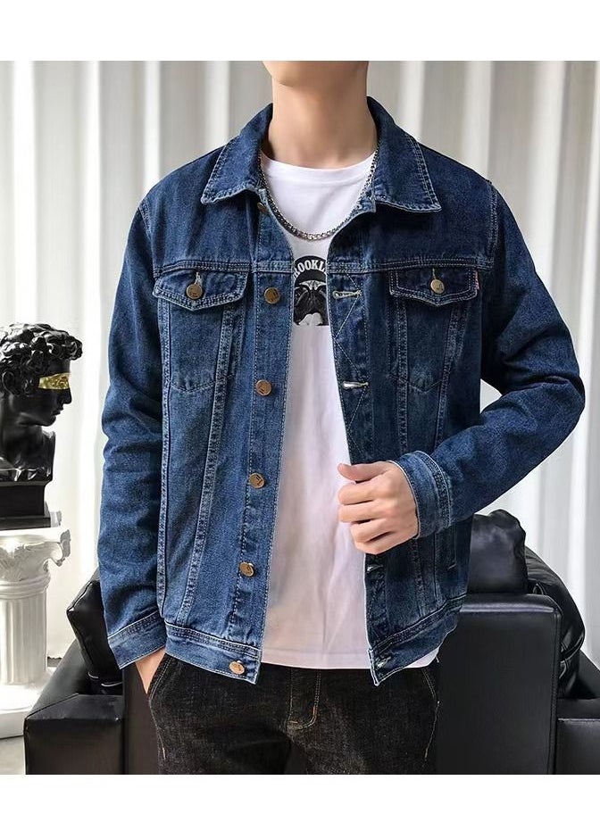 Loquat Spring And Autumn Fashion Casual Denim Jacket 