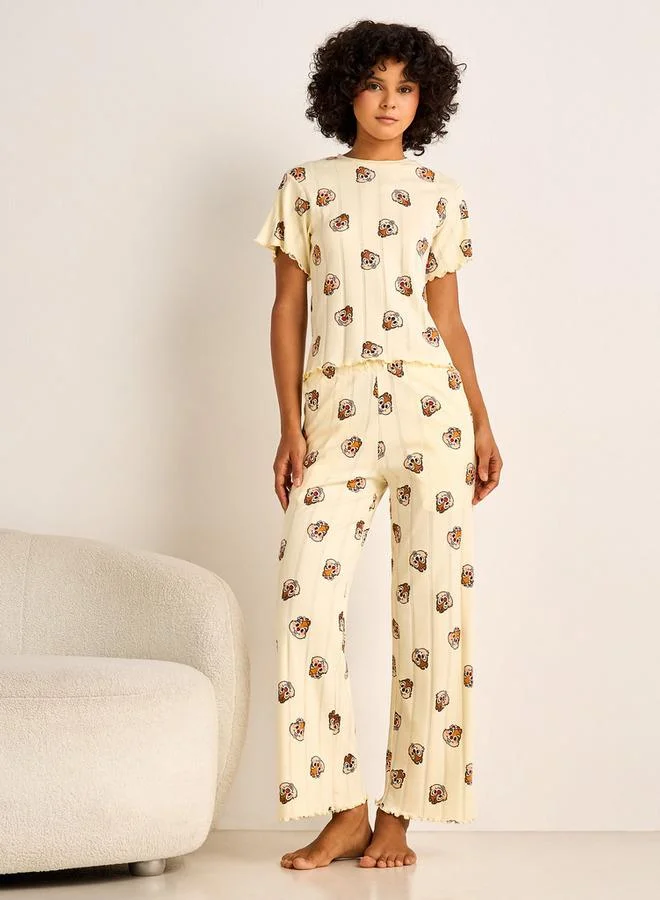 سبلاش فيڤ طقم بيجامة بلوزة وبنطلون