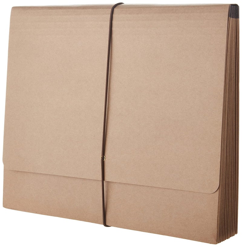 Pendaflex Expanding Kraft File with Flap, Jan.-Dec. Index, 12 x 10, 1 per Box (K-17M-OX),Brown - Image 4