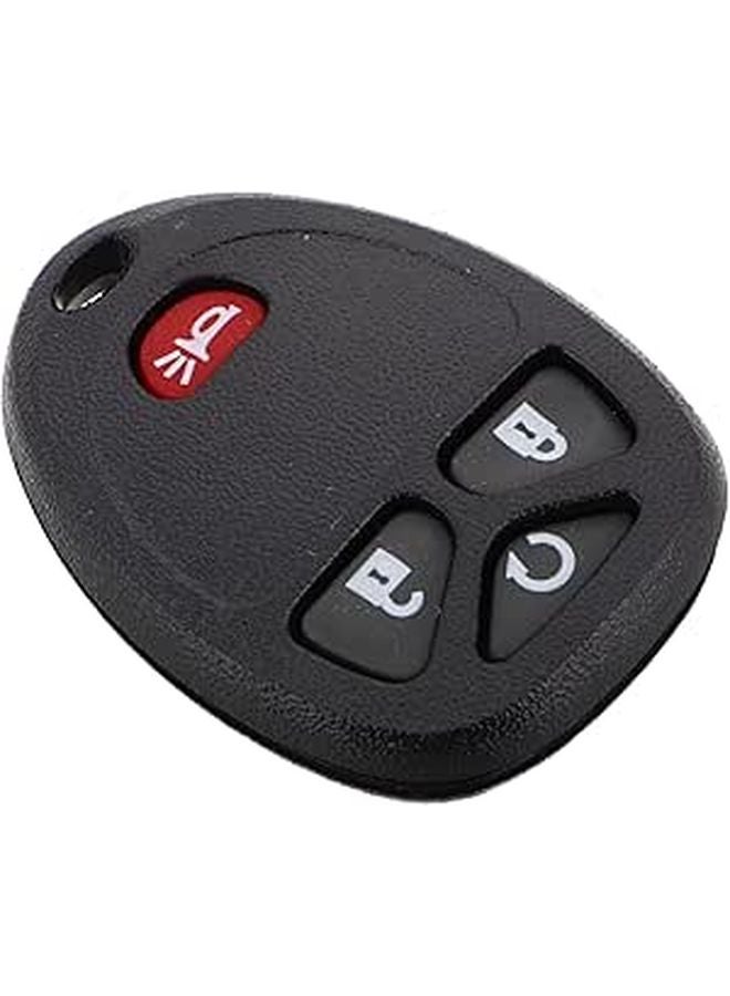 Scratch Resistant Car Key Cover Case Protective Shell Replacement Black - Image 1