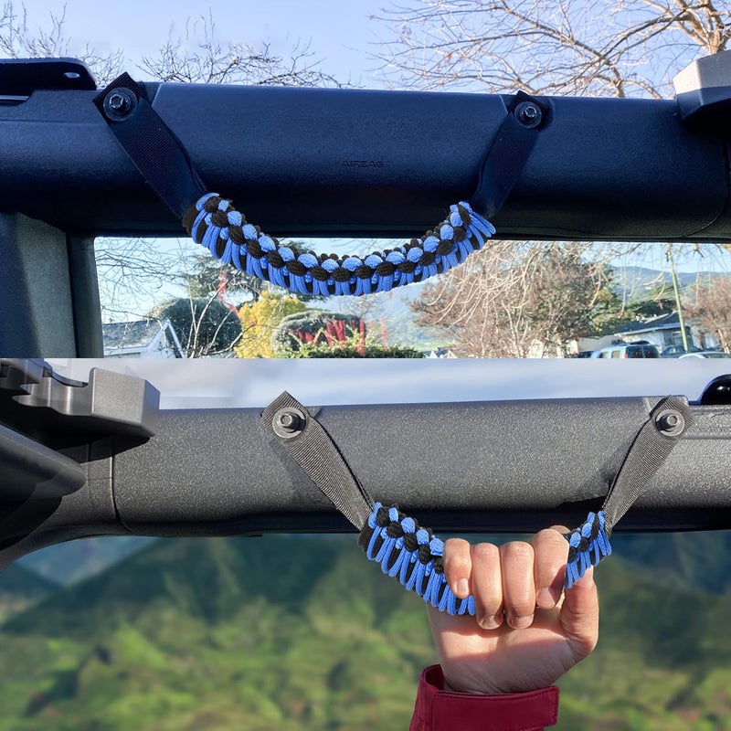 BESTAOO Roll Bar Grab Handles for Ford Bronco - Image 4