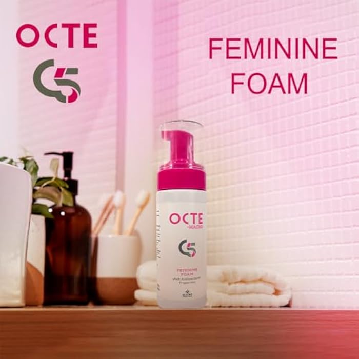 Macro Octe Feminine Foam With Antibacterial Properties 150ml - Image 4