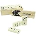 ERLLE Jumbo Dominoes Set ExtraLarge Double Six Domino Set for Kids Adults Premium Giant Dominoes for Outdoor Indoor Games Classic Mexican Train Chicken Foot and Family Game Night Fun - Image 2