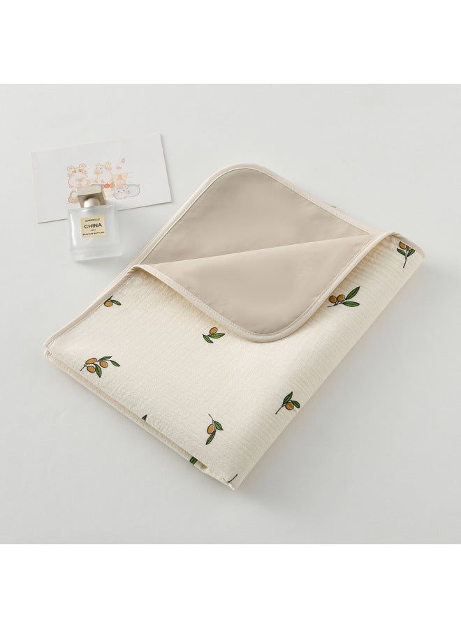 Baby Diaper Pad Washable Pure Cotton Class A Waterproof Breathable Baby Anti-urine Four Seasons Diaper Pad Aunt Period Physiological Pad