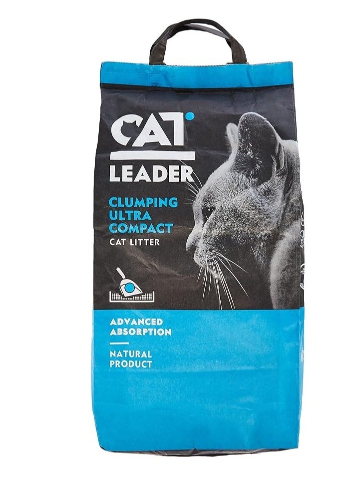 Cat Leader - Geohellas Cat Leader Clumping Ultra Compact Litter - 5 Kg - Image 1