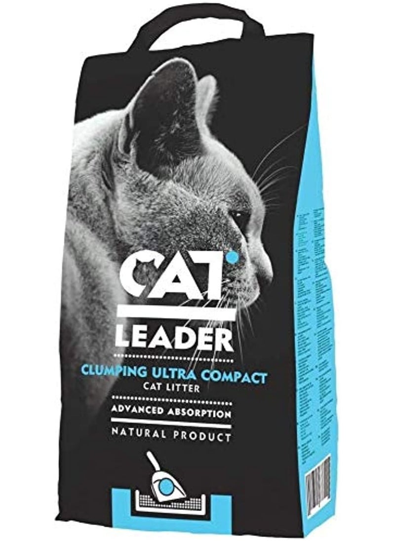 Cat Leader - Geohellas Cat Leader Clumping Ultra Compact Litter - 5 Kg - Image 1