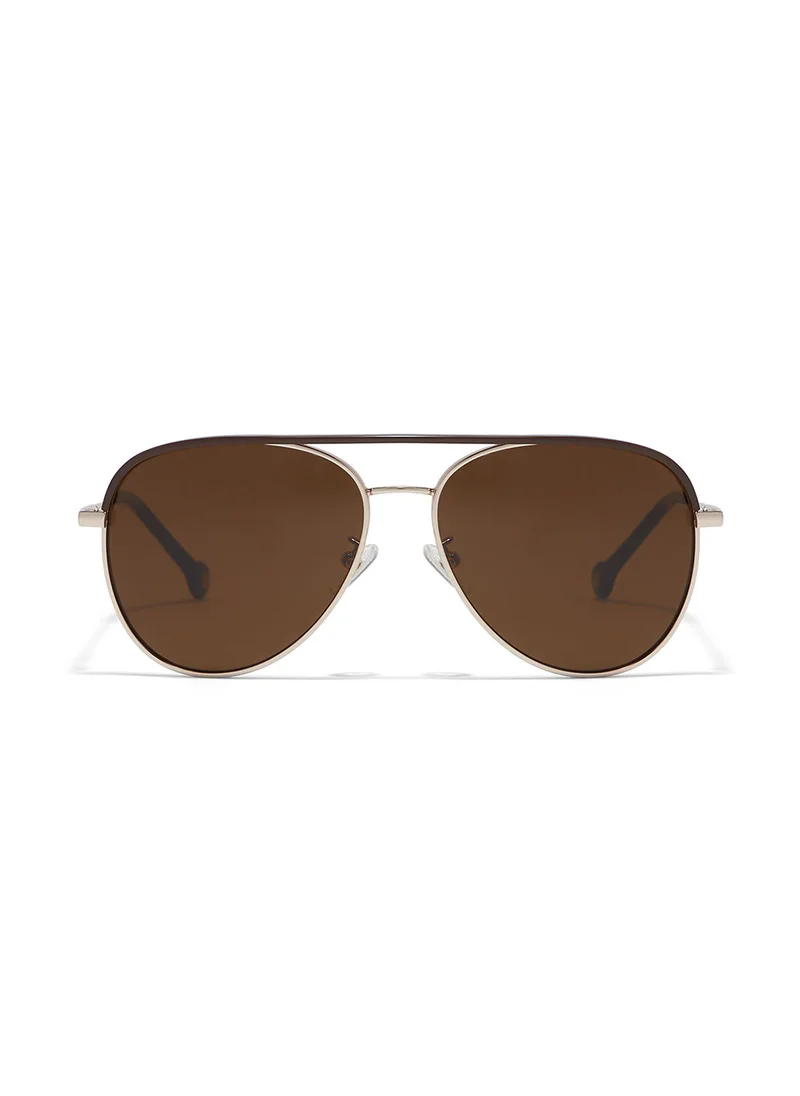 30Sundays Maverick,Unisex Sunglasses, Aviator Sunglasses, UV Protection: UV400 (Brown,Brown)