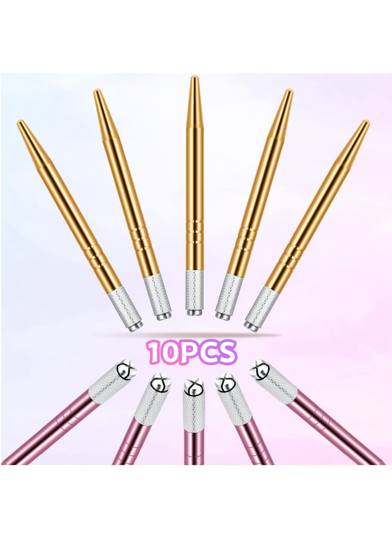Excefore - Microblading Pens, Manual Fog Eyebrow Microblading Pen, Needle Tip Holder Tool Supply for Permanent Makeup Cosmetic Tool - Image 1