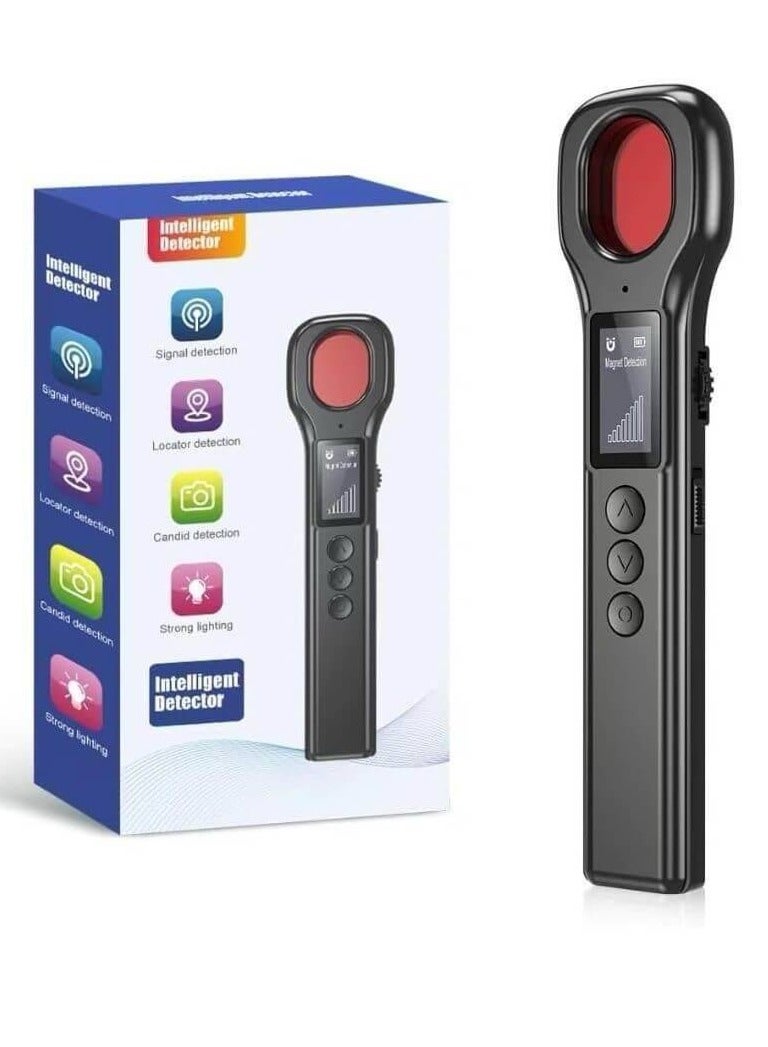 Rabos New Design Hidden Camera Detectors, Aunty Hidden Detection Devices, Car GPS Tracker Detector, Wireless Signal Anti-Sneak Anti-Monitoring Scan Tracker Detector IR Camera Detector Black  - Image 1