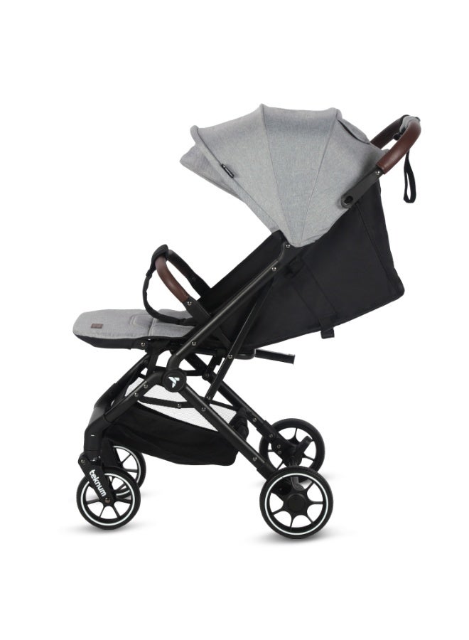 TEKNUM Travel Cabin Plus Stroller - Grey - Image 3