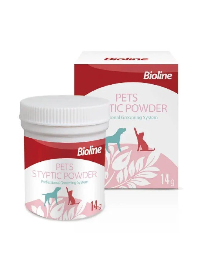 Bioline - Pets Blood Stopper Styptic Powder 14G