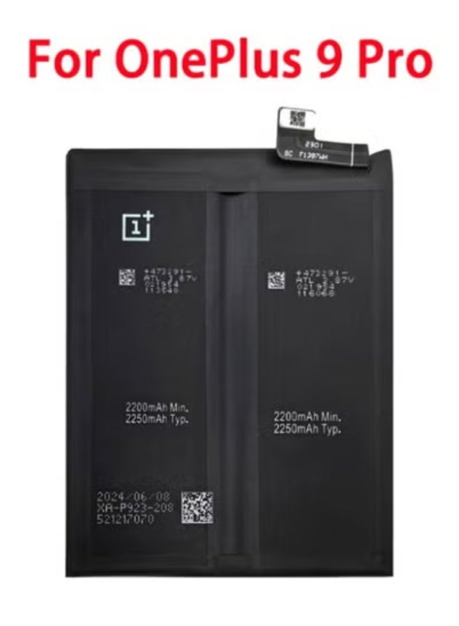 JAJEEK High-Capacity Internal Battery BLP827 Replacement Compatible with OnePlus 9 Pro – 4500mAh Long-Lasting Lithium Backup Battery | Fast Charging Support | Durable Power Cell | Mobile Repair Accessory | Precision Fit | Black Color - Image 3