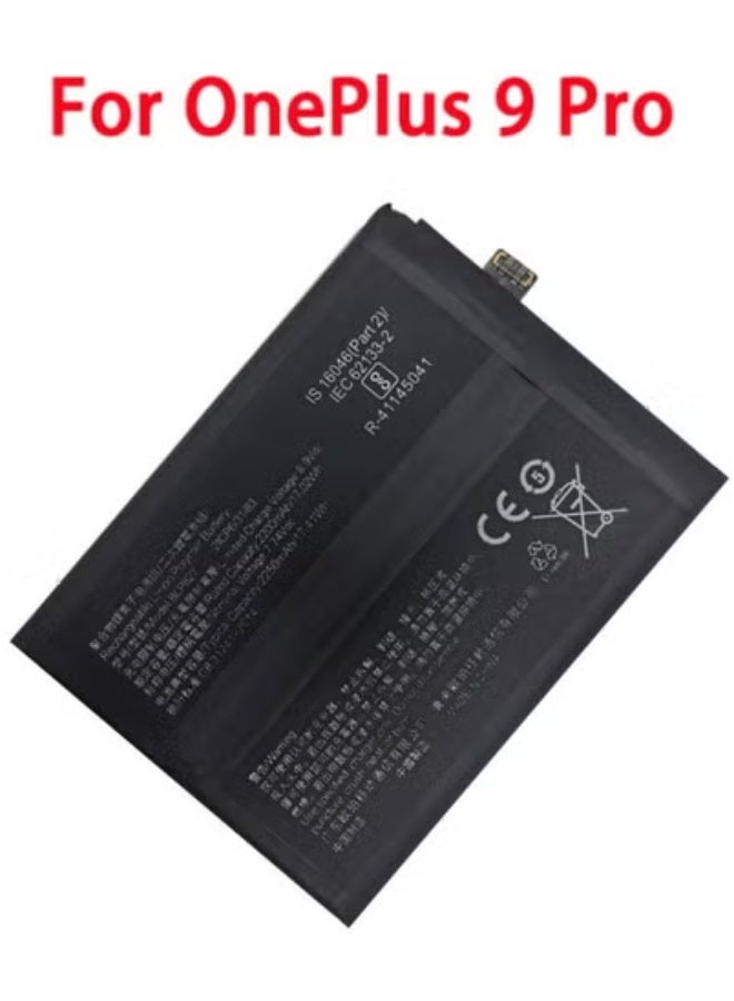 JAJEEK High-Capacity Internal Battery BLP827 Replacement Compatible with OnePlus 9 Pro – 4500mAh Long-Lasting Lithium Backup Battery | Fast Charging Support | Durable Power Cell | Mobile Repair Accessory | Precision Fit | Black Color - Image 2