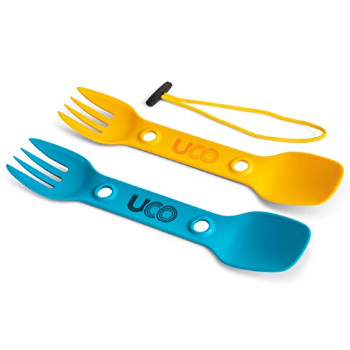 UCO Nylon Utility Spork Camping Spoon-Fork-Knife Utensil, 2 Pack - Image 1