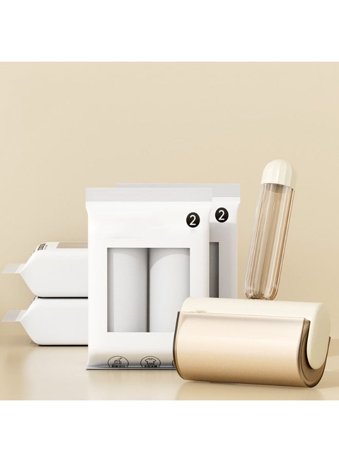 HOMESTAR 【9 Refills Premium Set】Household Sticky Lint Roller - Powerful Pet Hair Remover Roller For Clothes Lint Brush, Paper Roller Refills, For Garments, Bedding, Sofa, Carpet, Car Interior, Hot Melt Adhesive, 60 Sheets Per Roll, Easy-Tear Design - Image 1