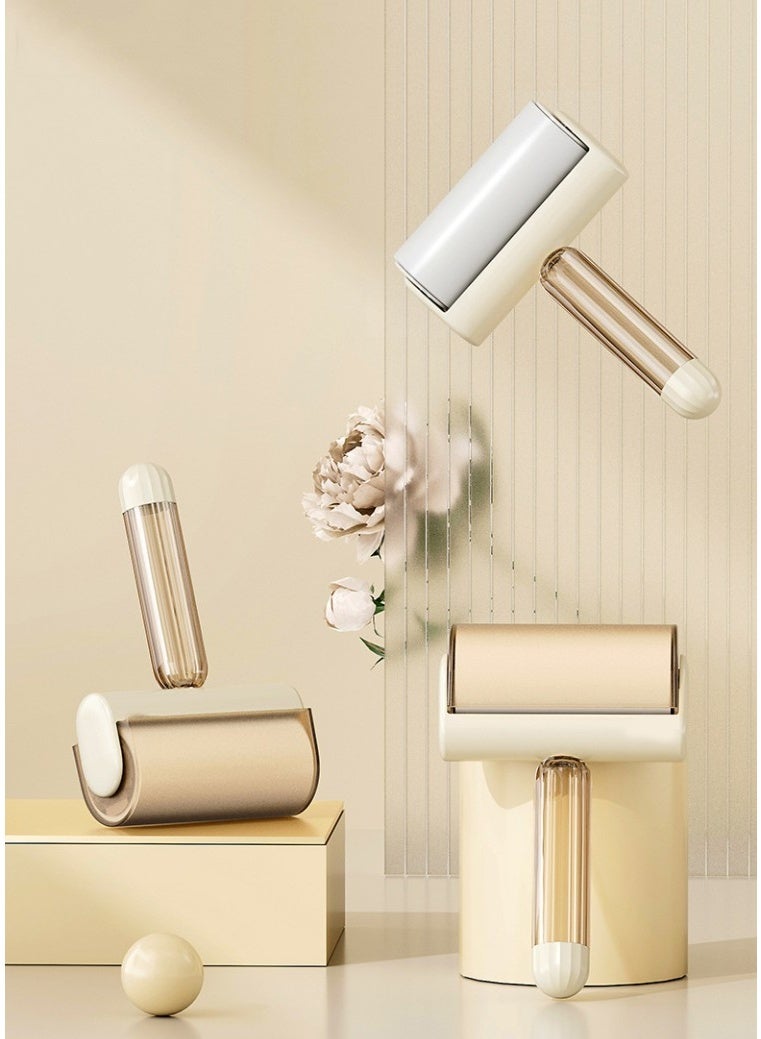 HOMESTAR 【9 Refills Premium Set】Household Sticky Lint Roller - Powerful Pet Hair Remover Roller For Clothes Lint Brush, Paper Roller Refills, For Garments, Bedding, Sofa, Carpet, Car Interior, Hot Melt Adhesive, 60 Sheets Per Roll, Easy-Tear Design - Image 2