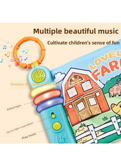 Generic Explosions Cloth Book Music Three-dimensional Tail Cloth Toy Book Tear Not Bite Educational Newborn Baby Gift-Color:6066  - Image 5